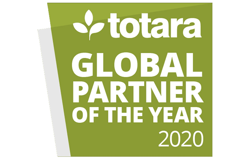 Totara Global Partner of the year 2020