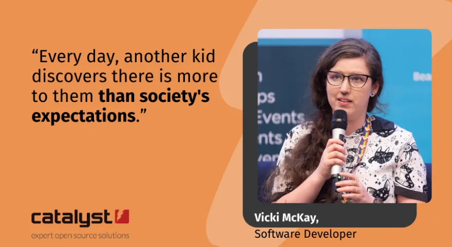Vicki McKay Software Developer explains why International Womens Day is important to her