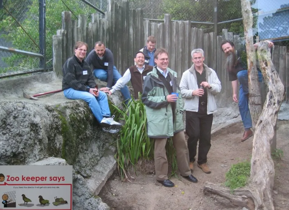 L to R Paul Waite Srdjan Jankovic Godfrey Fernandez Gavin Thompson Don Christie Mike OConnor Andrew McMillan