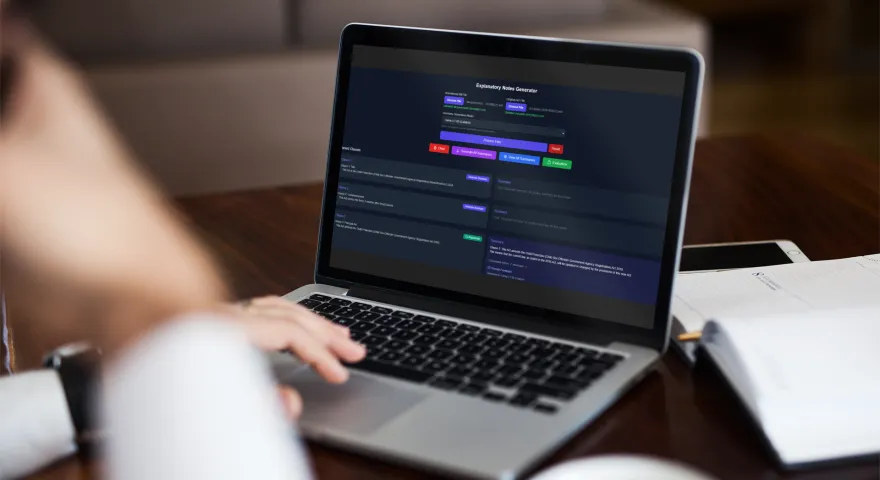 macbook pro mockup over a crowded desk 2319 el1