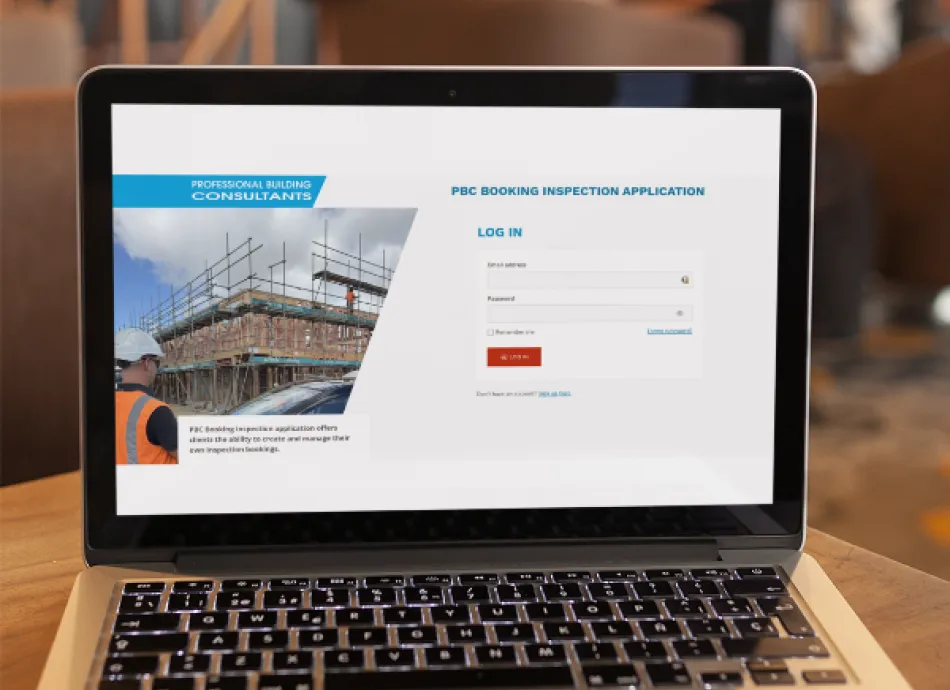Booking page PBC