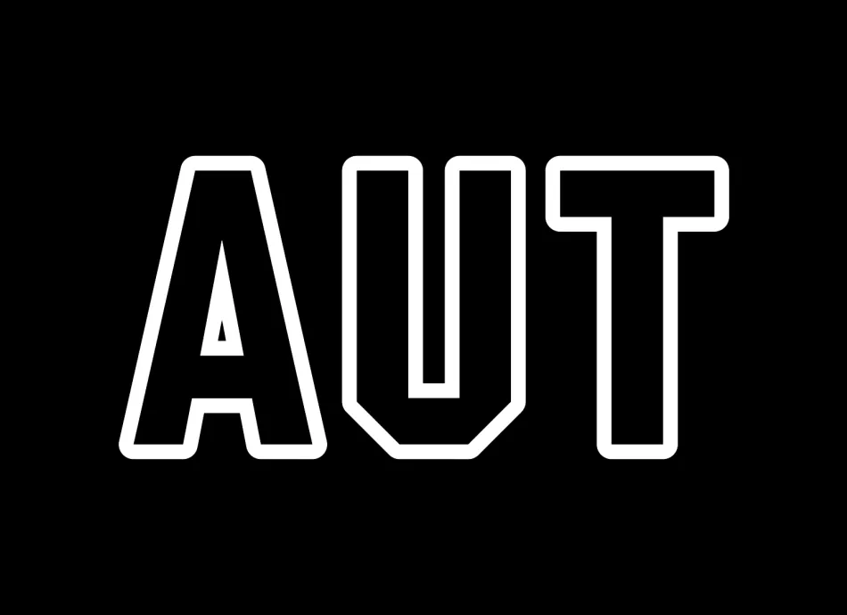 AUT logo block
