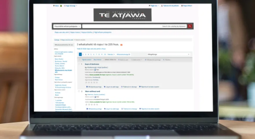 Te Atiawa library