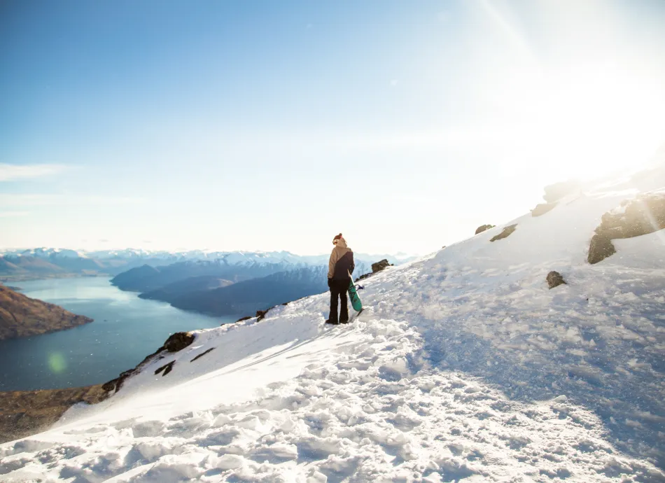 Snowboarding in New Zealand