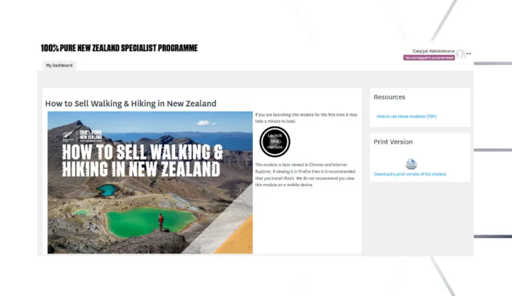 Tourism Tōtara success story graphic