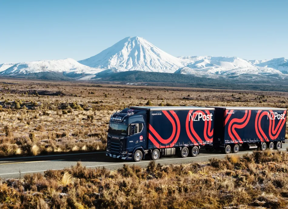 nz post trucks