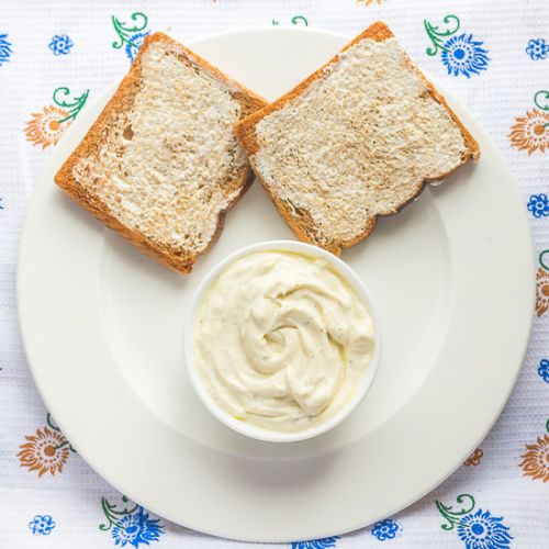 Mayonaise on toast